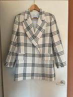 MSGM geruite blazer 36 / 38, Kleding | Dames, Jasjes, Kostuums en Pakken, Wit, Ophalen of Verzenden, Zo goed als nieuw, Maat 36 (S)