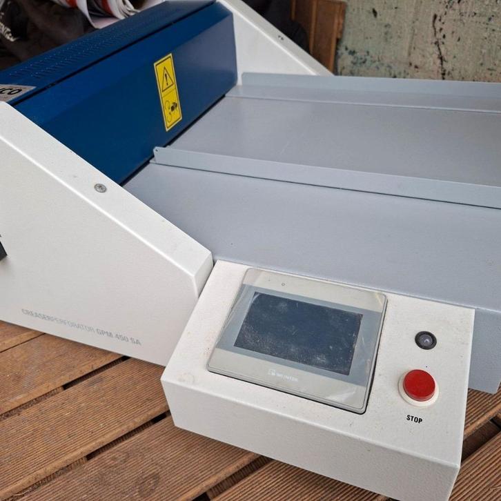 Ril/Perforeermachine Cyklos 450 SA, Hobby en Vrije tijd, Overige Hobby en Vrije tijd, Zo goed als nieuw, Ophalen of Verzenden