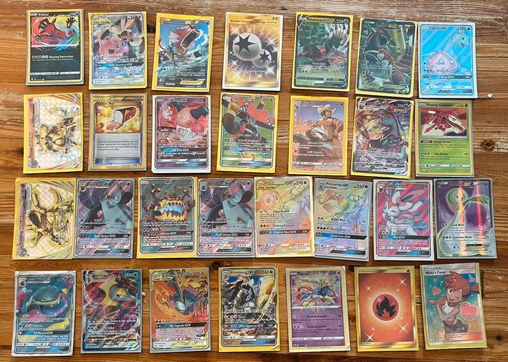 originele Pokémon kaarten – GX, V, VMAX & Holo – mooie set!, Hobby en Vrije tijd, Verzamelkaartspellen | Yu-gi-Oh!, Zo goed als nieuw