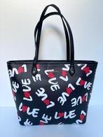 MOSCHINO LOVE Zwart rood hartjes Love shopper, Sieraden, Tassen en Uiterlijk, Tassen | Damestassen, Ophalen of Verzenden, Zo goed als nieuw