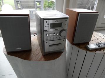 Micro stereo systeem van JVC, in nieuwstaat! beschikbaar voor biedingen
