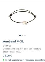 Energetix armband met dierenpoot van € 32 voor € 22, Sieraden, Tassen en Uiterlijk, Ophalen of Verzenden, Nieuw, Zwart, Overige materialen
