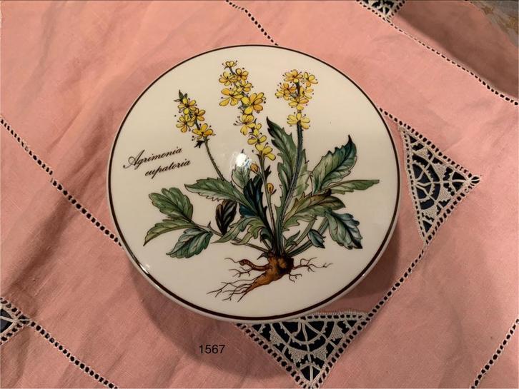 Villeroy & Boch Agrimonia Eupatoria Doosje, Huis en Inrichting, Woonaccessoires | Schalen en Manden, Gebruikt, Schaal, Rond, Porselein of Keramiek