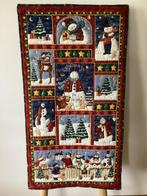 Quilt, handwerk, winter, kerst thema 107 x 58 cm, Ophalen of Verzenden