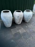 Olijfpot oude potten, Ophalen