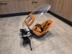 Bobike Voorzitje met Windscherm - Zo goed als nieuw, Fietsen en Brommers, Fietsaccessoires | Fietsstoeltjes, Ophalen, Voetsteuntjes
