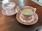 Kopje en schotel Engeland, Antiek en Kunst, Antiek | Servies los, Ophalen of Verzenden