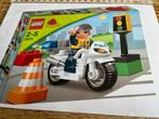 LEGO Duplo Politie Motor 5679, Ophalen of Verzenden, Zo goed als nieuw, Complete set, Duplo
