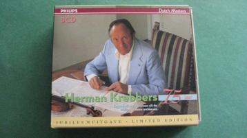 3 cd box Herman Krebbers 75 jaar beschikbaar voor biedingen
