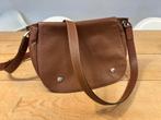Longchamp zadeltas Le Foulonne, cognac leer NIEUWSTAAT!!!, Overige merken, Bruin, Ophalen of Verzenden, Zo goed als nieuw