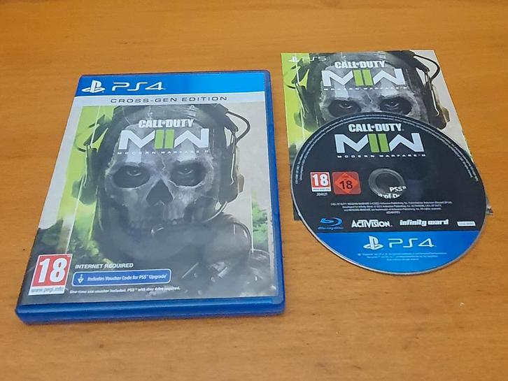 OPRUIMEN | PS4 | Call of Duty Modern Warfare II, Spelcomputers en Games, Games | Sony PlayStation 4, Gebruikt, Shooter, 3 spelers of meer