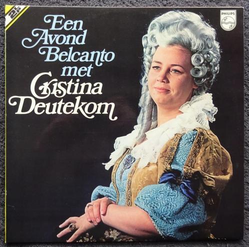 LP..2 LPs..Cristina Deutekom – Een Avond Belcanto, Cd's en Dvd's, Vinyl | Klassiek, Zo goed als nieuw, Classicisme, Overige typen