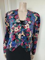 Heller sport jasje corduroy bloemen vintage cottage maat 38, Kleding | Dames, Maat 38/40 (M), Overige kleuren, Ophalen of Verzenden