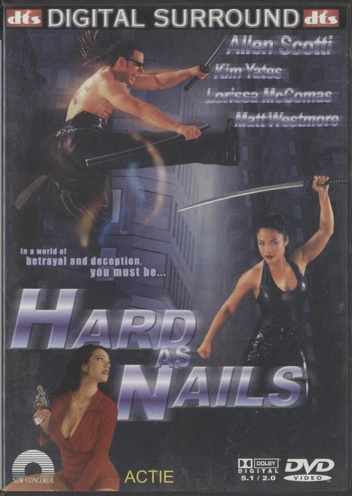 66) Hard as Nails: met Allen Scotti en Kim Yates, Cd's en Dvd's, Dvd's | Actie, Gebruikt, Actie, Vanaf 16 jaar, Ophalen of Verzenden
