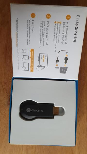 Google Chromecast - Zo goed als nieuw! beschikbaar voor biedingen
