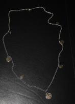 Dyrberg/Kern stainless steel zilverkleurig ketting 95 cm, Overige materialen, Verstelbaar, Verzenden, Zo goed als nieuw