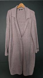 Lang gebreid vest roze, Ophalen of Verzenden, Roze
