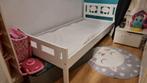 Mooi wit kinderbed 160x70 - uit elkaar gehaald, Kinderen en Baby's, Kinderkamer | Bedden, Ophalen