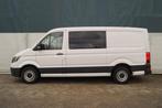 Volkswagen Crafter 2.0 TDI 140pk Dubbel Cabine Trend -AIRCO-, Auto's, Bestelauto's, 13 km/l, Start-stop-systeem, Stof, Gebruikt