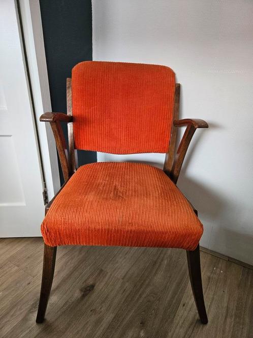 Vintage stoeltje, Huis en Inrichting, Fauteuils, Zo goed als nieuw, Stof, Ophalen
