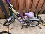 Kinderfiets meisjes 18 inch, Ophalen, Gebruikt, 16 tot 20 inch, Zijwieltjes