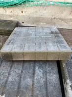 Pallisade blokken 50x50x8, Tuin en Terras, Bielzen en Borders, Ophalen, 25 tot 50 cm, Zo goed als nieuw, Border