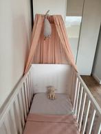 Lief schattig roze hemeltje/klamboe en piekstok jollein, Ophalen, Zo goed als nieuw, Meisje