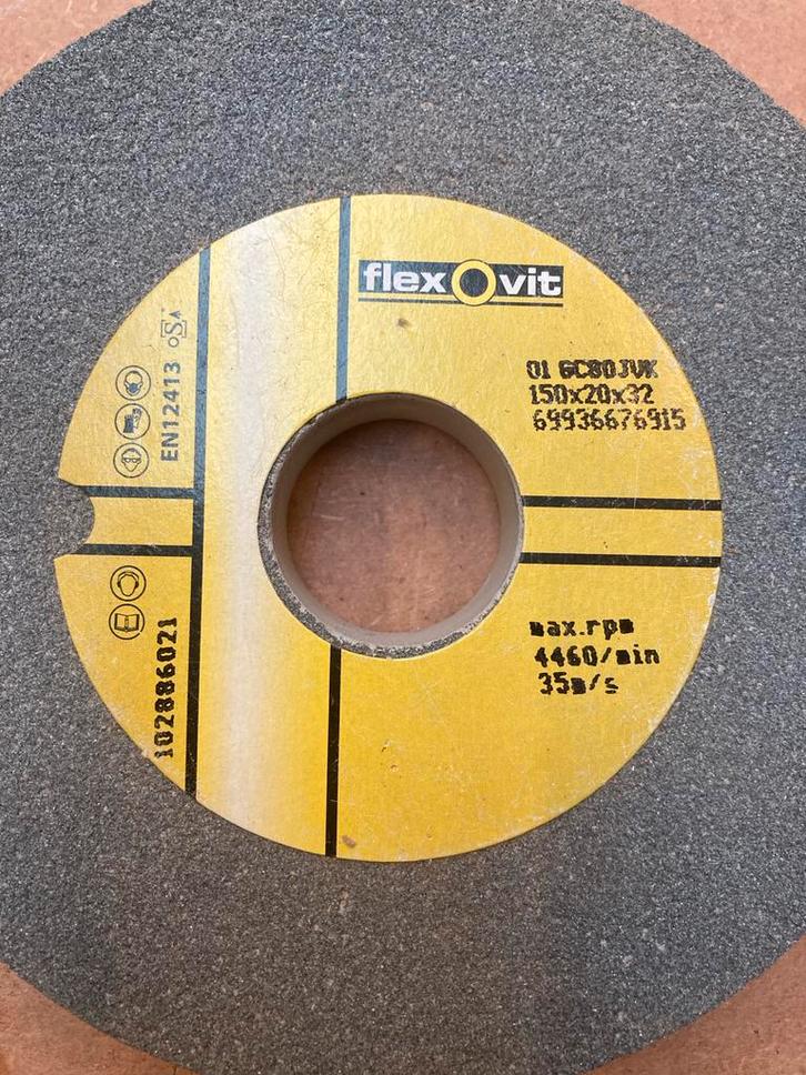 Flexovit Slijpschijven 150x20x32 6 stuks, Doe-het-zelf en Verbouw, Gereedschap | Schuurmachines, Gebruikt, Overige typen, 1200 watt of meer