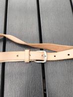Mooie smalle riem 95 cm echt leder, Kleding | Dames, Riemen en Ceinturen, Bruin, Echt leder, 90 tot 100 cm, Ophalen of Verzenden