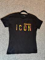 Dsquared2 Icon t-shirt, Kleding | Heren, Dsquared2, Maat 48/50 (M), Zwart, Ophalen of Verzenden