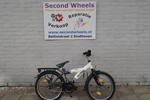 Alpina Yabber Jongens Wit 28cm, Fietsen en Brommers, Fietsen | Jongens, Gebruikt