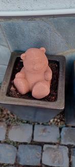 Stenen Beertje Tuinbeeld, Ophalen of Verzenden, Gebruikt, Steen, Dierenbeeld