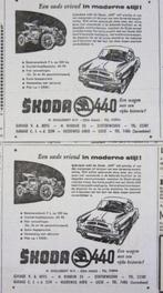 14 vintage advertenties reclames autos vrachwagens 1957 Fiat, Overige typen, Gebruikt, Ophalen