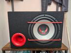 Subwoofer + Versterker, Auto diversen, Autospeakers, Ophalen, Gebruikt