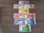 Set 9 guldenbiljetten 5 t/m 250 gulden (1973-1997), Postzegels en Munten, Bankbiljetten | Nederland, Ophalen of Verzenden, 5 gulden