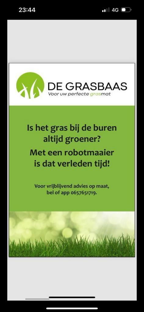 Husqvarna automower, Tuin en Terras, Gras en Kunstgras, Zo goed als nieuw, 20 m² of meer, Ophalen of Verzenden