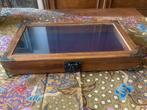 Vitrine kastje, Antiek en Kunst, Curiosa en Brocante, Ophalen of Verzenden