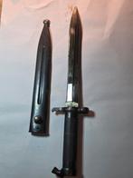 Zweedse bajonet m/1896 met nummering voor Mauser geweer, Verzamelen, Ophalen of Verzenden, Overige soorten, Overige gebieden, Mes of Dolk