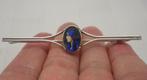 Zilveren prachtige antieke religie broche nr.270, Verzenden, Zilver, Broche