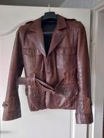 Leren  / lederen dames jas maat 44, Kleding | Dames, Jassen | Winter, Ophalen of Verzenden, Zo goed als nieuw, Maat 42/44 (L)