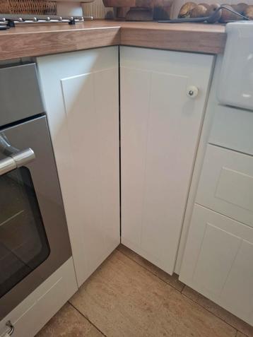 Ikea keuken onderhoekkast front Stensund 