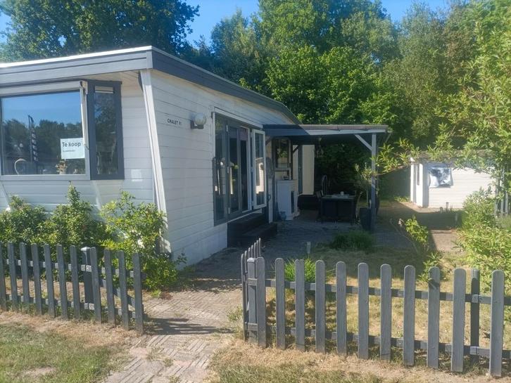 Te koop mooi chalet, Caravans en Kamperen, Stacaravans, Ophalen