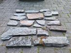 Super kwaliteit flagstones leisteen flagstone watervalvijver, Tuin en Terras, Grind, Keien en Split, Ophalen, Overige typen, Zo goed als nieuw