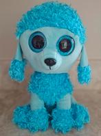 TY Beanie Boo poedel (hond) blauw 25 cm, Ophalen of Verzenden, Gebruikt, Hond