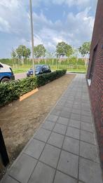 Excluton stoeptegels + bandjes, Tuin en Terras, Tegels en Klinkers, Ophalen, Overige typen, Zo goed als nieuw, 10 m² of meer