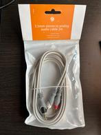APR 3.5 mm vergulde stereo to analog audio cable 2 mtr, Ophalen of Verzenden, Nieuw, 2 tot 5 meter, Luidsprekerkabel