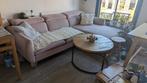 Pink sofa/ couch with reclinable back, Ophalen, Gebruikt