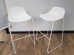 Design kruk wit, Kunststof, 60 tot 90 cm, Nieuw, Ophalen of Verzenden