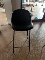 Zwarte barstoelen, 5 krukken of meer, Ophalen, Gebruikt, 60 tot 90 cm