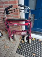 Rollator rood, Ophalen of Verzenden, Gebruikt